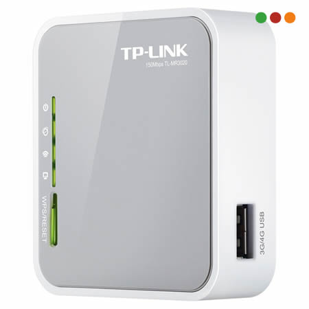 Router WiFi 3G/4G 150N TL-MR3020 TP-LINK