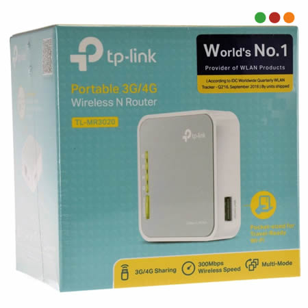 Router WiFi 3G/4G 150N TL-MR3020 TP-LINK