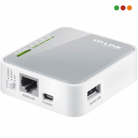 Router WiFi 3G/4G 150N TL-MR3020 TP-LINK