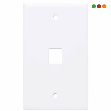 Tapa Interna x1 Jack Blanca Intellinet