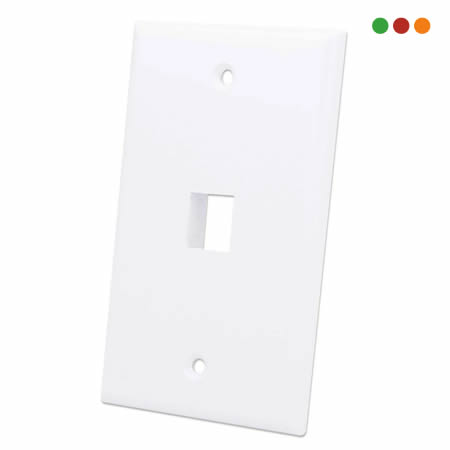 Tapa Interna x1 Jack Blanca Intellinet