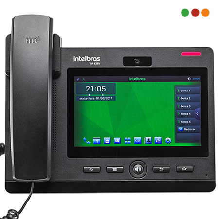 Telefono IP VIDEOLLAMADA INTELBRAS TIP 638V