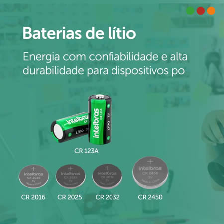 Pilas CR 2450 / 3V-Unitario-INTELBRAS