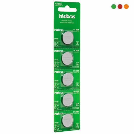 Pilas CR 2016 / 3V-Unitario-INTELBRAS