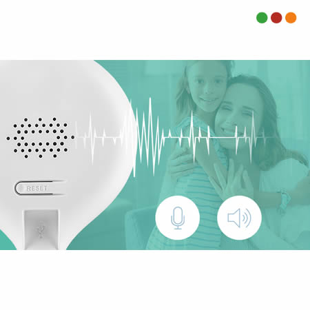 Camara Cloud Wifi INTELBRAS MIBO IM3 INTERIOR c/SD