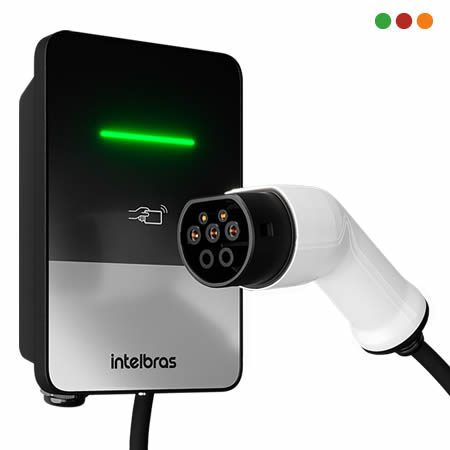 Estacion de carga Auto HOME 7.4kW Type2 EVE0074H INTELBRAS