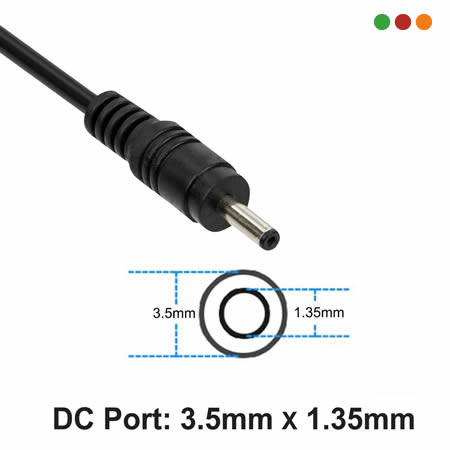 Fuente Cargador Notebook CEIBAL 12v 2A 3.5*1.35mm