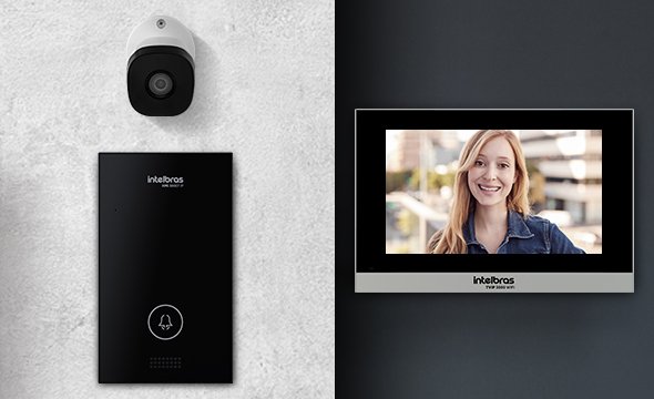 Porteria IP Video Portero XPE 3001 IP / PoE-12v / Frec.125 / 13,56-INTELBRAS