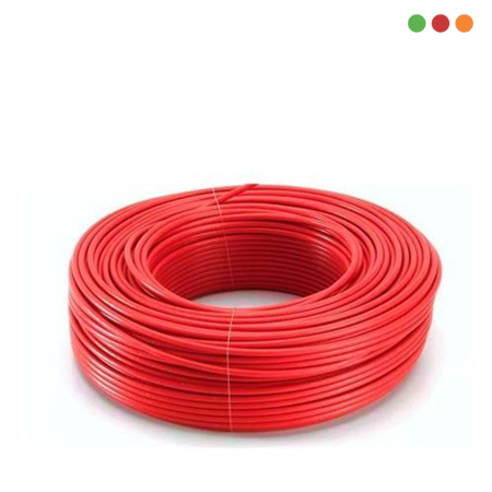INCENDIO-Cable AWG20 2x 0,80mm + Tierra | 305M | Rojo | F3020U/2-INNOVA
