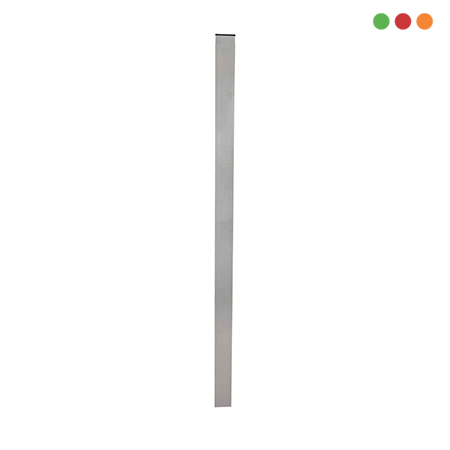 Cerca Electrica Asta TUBULAR 25mm | 12 Solo Asta | 95cm | Recta-IGECAST