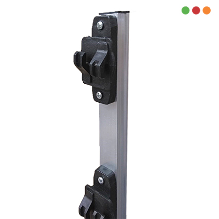 Cerca Electrica Asta TUBULAR 25mm | 6 aisladores W | 95cm | Recta-IGECAST