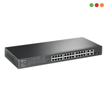 Switch PoE 24p 10/100 Po+ / 4p Giga TL-SL2428p TP-LINK