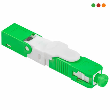 FIBRA-Conector de campo SC/APC y SC/UPC CLICK | 10 Un | XFF 2CSI INTELBRAS