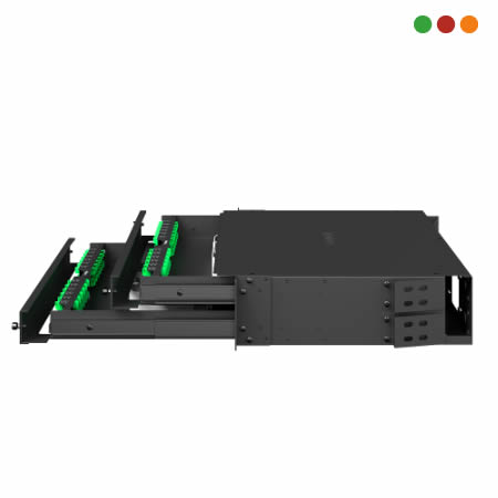 FIBRA-Distribuidor INTERNO OPTICO / Band. DES. SC/APC DIO 48FO D 2U INTELBRAS