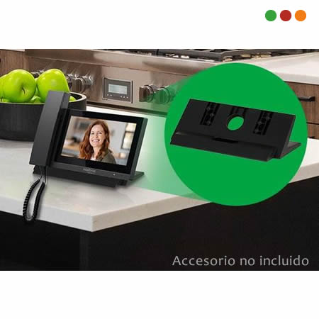 Porteria IP Pantalla TVIP2231HS / 12v / 7" Touch / NEGRA-INTELBRAS