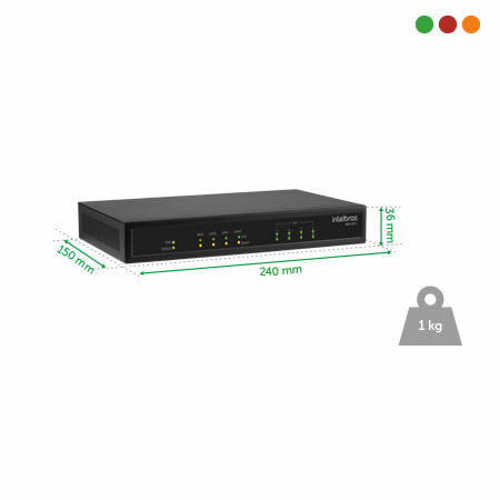 TELEFONIA GATEWAY GW 208 S 3G-Intelbras