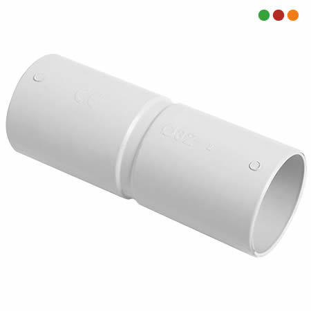 Herramientas PVC 20 mm-UNION TUBO-TUBO 20MM IP40
