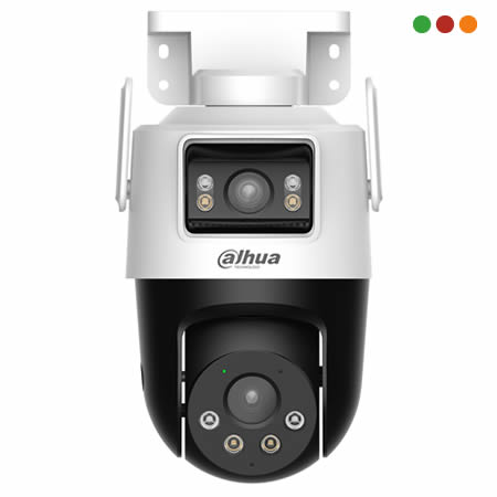 Seg. IP Cam. Wifi Cloud PICOO 3MP EXT. / PTZ 360º / P3DP-3F-PV-DAHUA