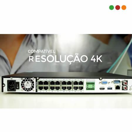 NVR-NVD 16 Canales-NVD 3116 P - 4K ANALITICA 2 HD INTELBRAS