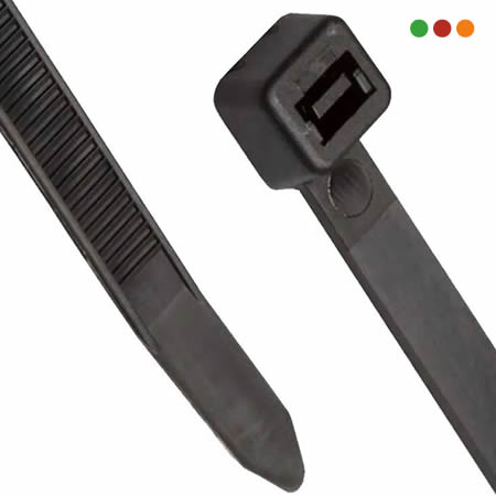 Precintos Negra c/UV 350x4,8mm x100 3014N Dexson