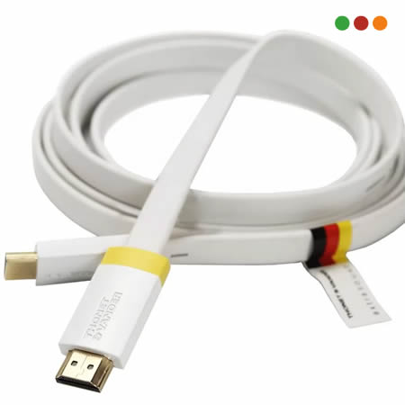 Cable HDMI M/M 2,0 mts EXZELLENZ Blanco Thonet & Vander