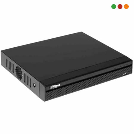 CCTV NVR | 8CH | PoE | DAHUA | NVR1108HS-8P-S3/H