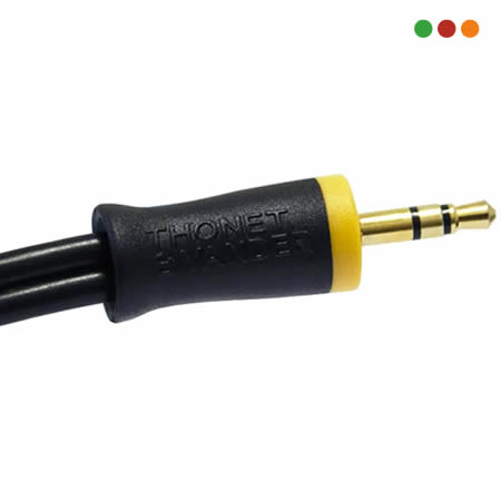 Cable Audio 2 RCA M/1 Plug M 2 Mts STEG Thonet & Vander