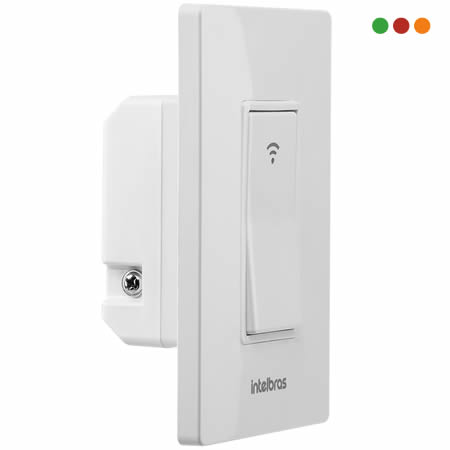 Llave de Luz Wifi Rf 433 Mhz 220vac EWS 101 I INTELBRAS