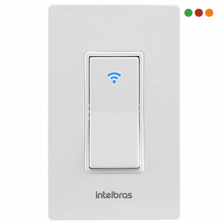 Llave de Luz Wifi Rf 433 Mhz 220vac EWS 101 I INTELBRAS