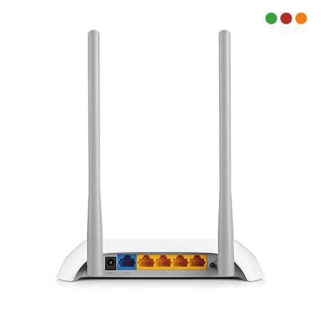 Router WiFi 300N 2 antenas TP-LINK TL-WR840N