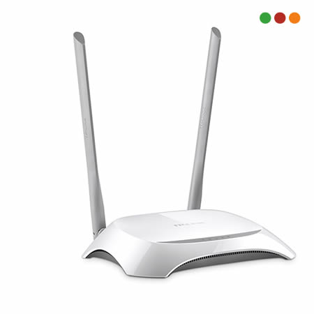 Router WiFi 300N 2 antenas TP-LINK TL-WR840N