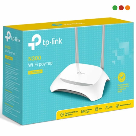 Router WiFi 300N 2 antenas TP-LINK TL-WR840N