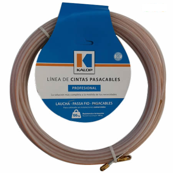 Cinta Pasacable PROFESIONAL ACERO KALOP 20 Mts