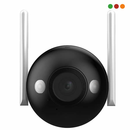 Seg. IP Cam. BULLET 4MP | IPC-F4CP-LED | DAHUA