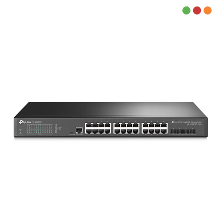 Switch 24p Rackeable Tp-link Tl-sg3428x Gbit l2+ 4 Sfp 10gbp