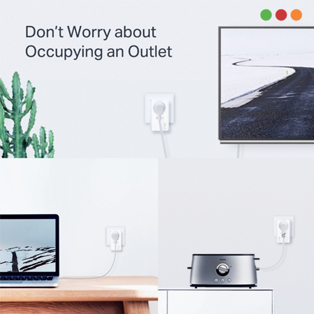 PowerLine-AV1000 1 x Port GIGABIT | Schuko | Pack x 2 | TL-PA7027P | TP-LINK