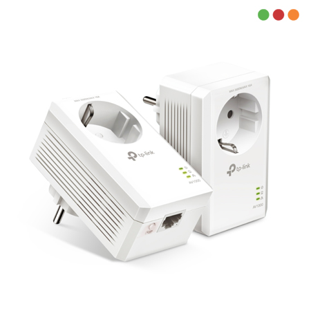 PowerLine AV1000 1x Port GIGABIT Schuko Pack x1 TL-PA7017P TP-LINK