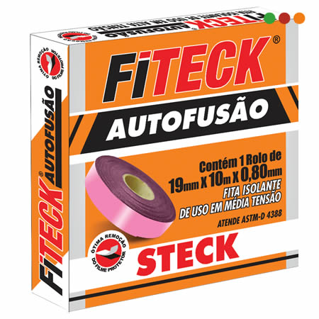 Cinta Aisladora AutoVulcanizable 2 Mt x10 Fiteck Steck