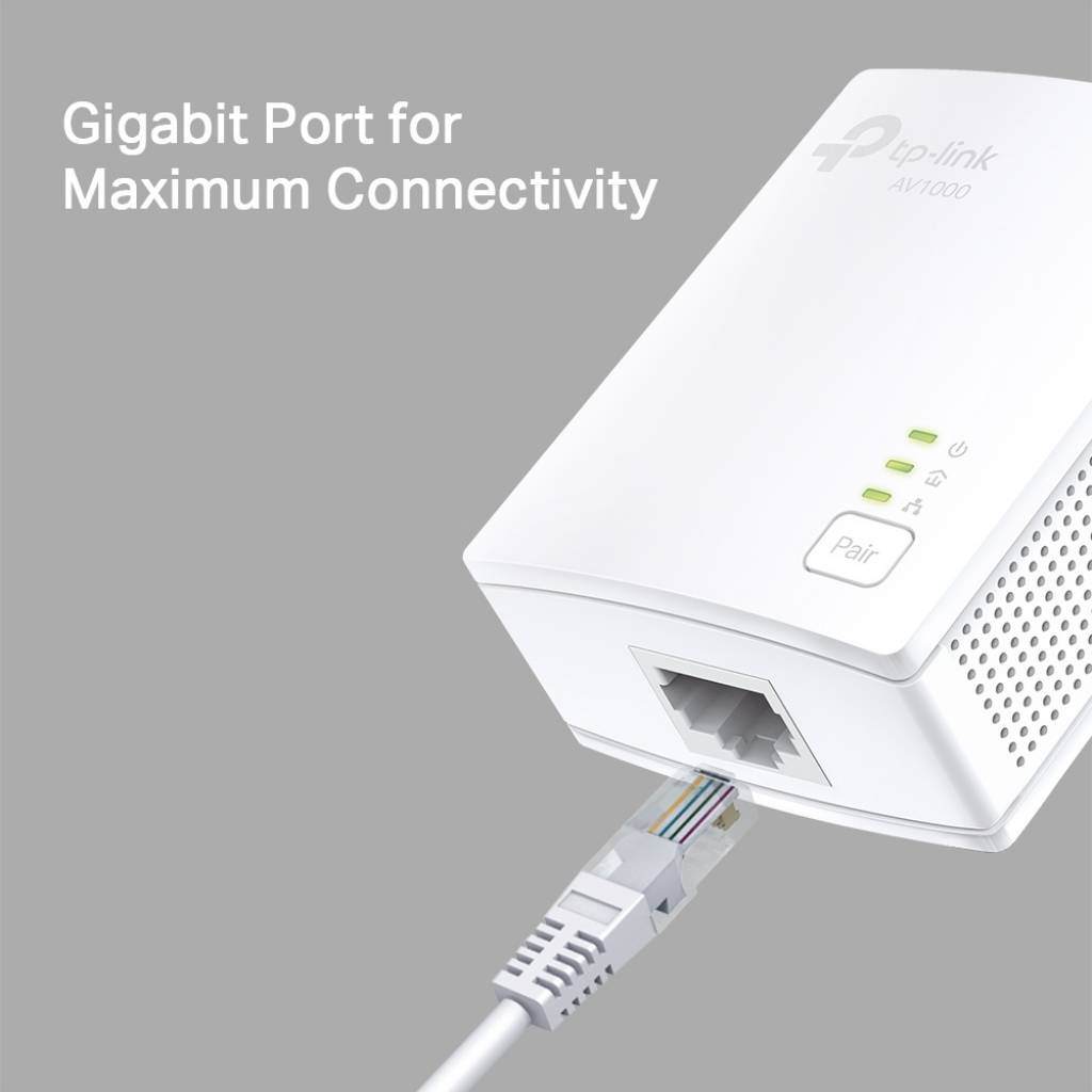Adaptador de Red a Corriente TP-LINK PA7017 Kit Gigabit 2un