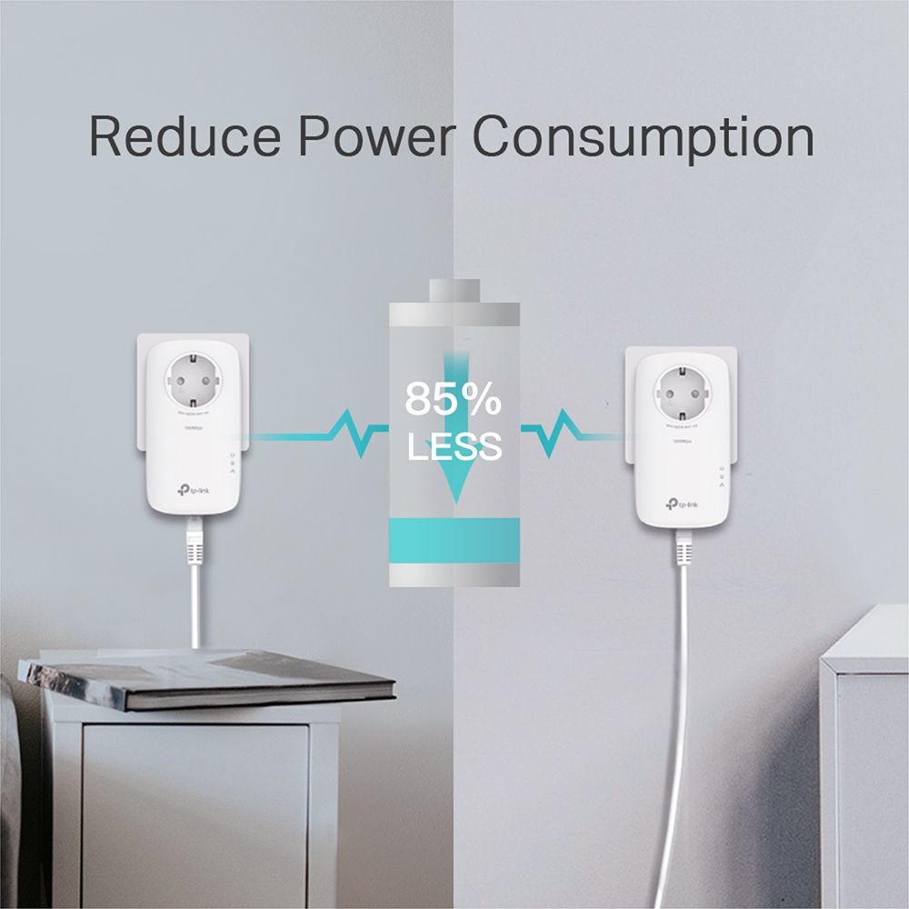 KIT adaptador de red TP-LINK PA8010P Powerline Gbit AV1300
