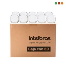 Herramientas Caja 12,5 x 12,3 x 6 cm | Pack x 60 | BLAN VBOX 1100 E Intelbras