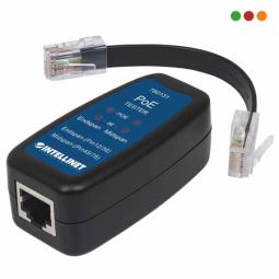 TESTER PoE+ Detecta IEEE802.3af e IEEE802.3at INTELLINET
