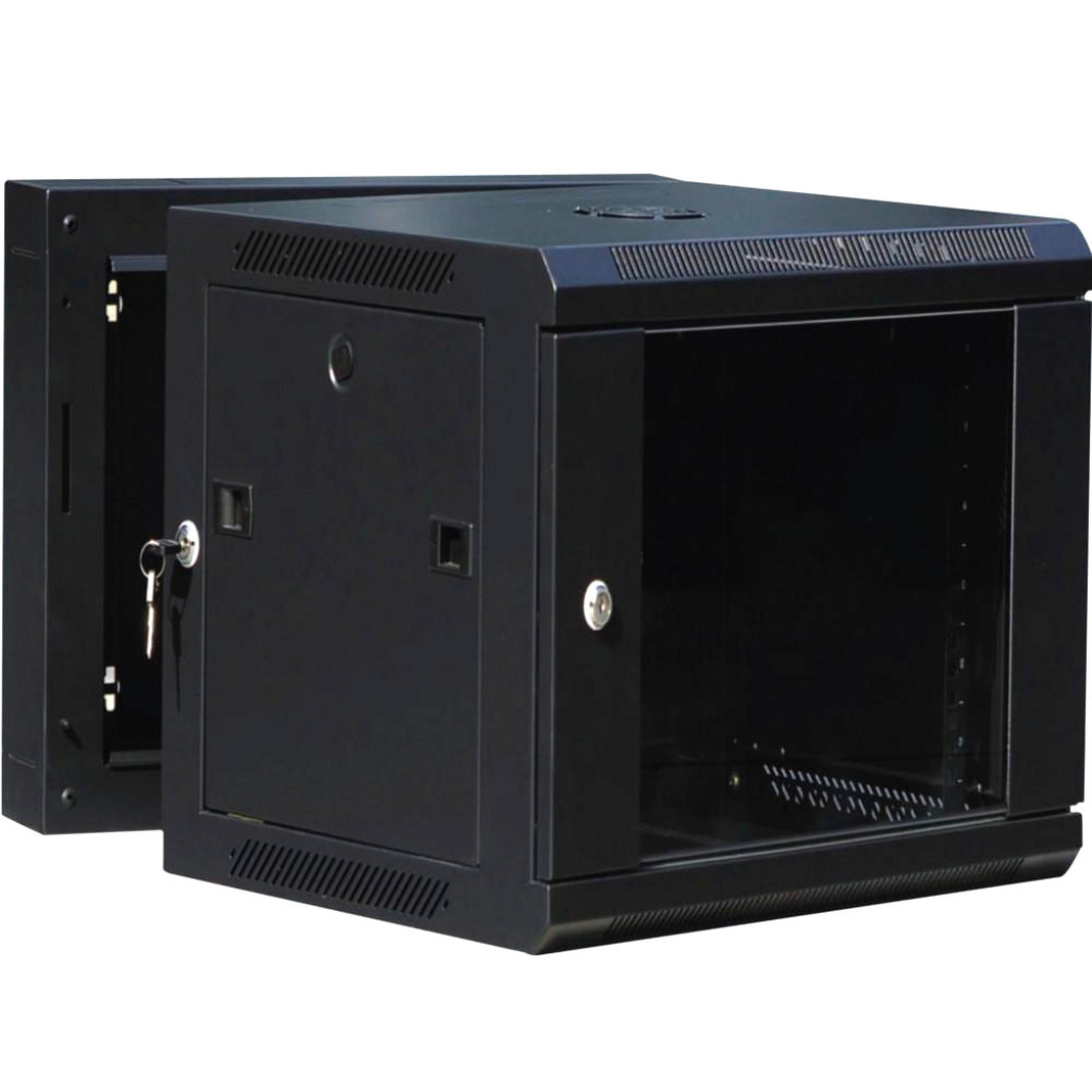 RACK 15U PIVOTANTE NEGRO 600X550 NO INC ACCESORIOS
