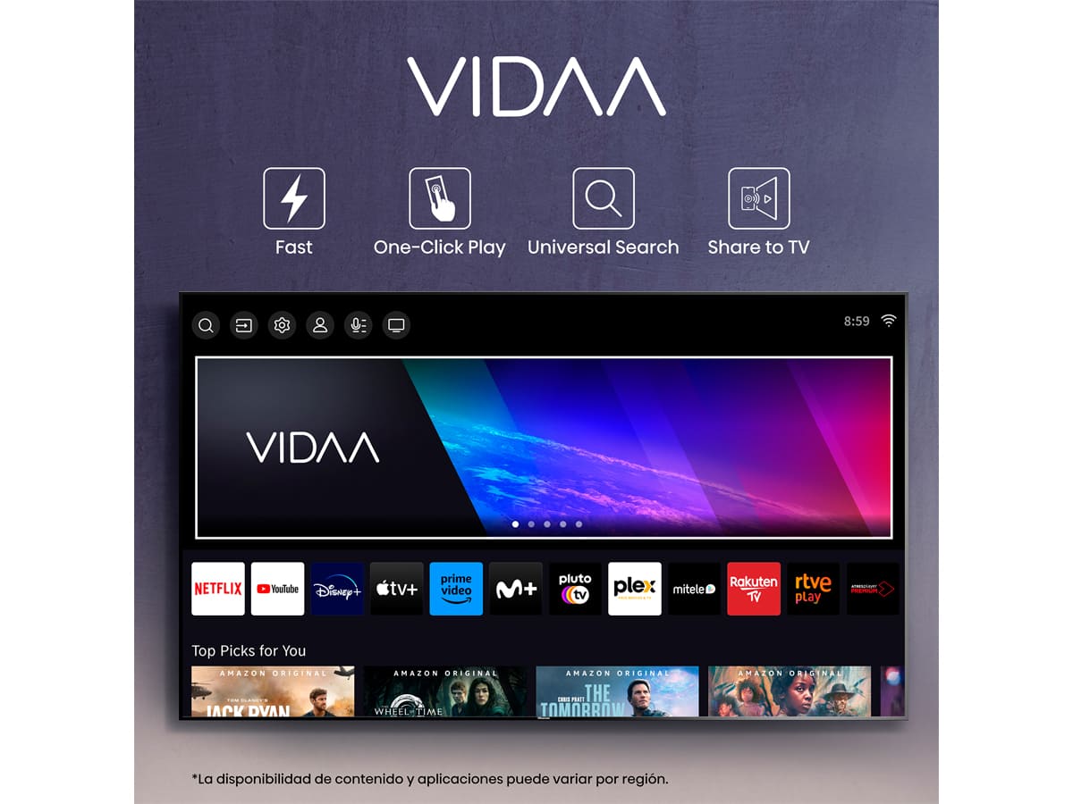 Smart TV Hisense 65A6K 65