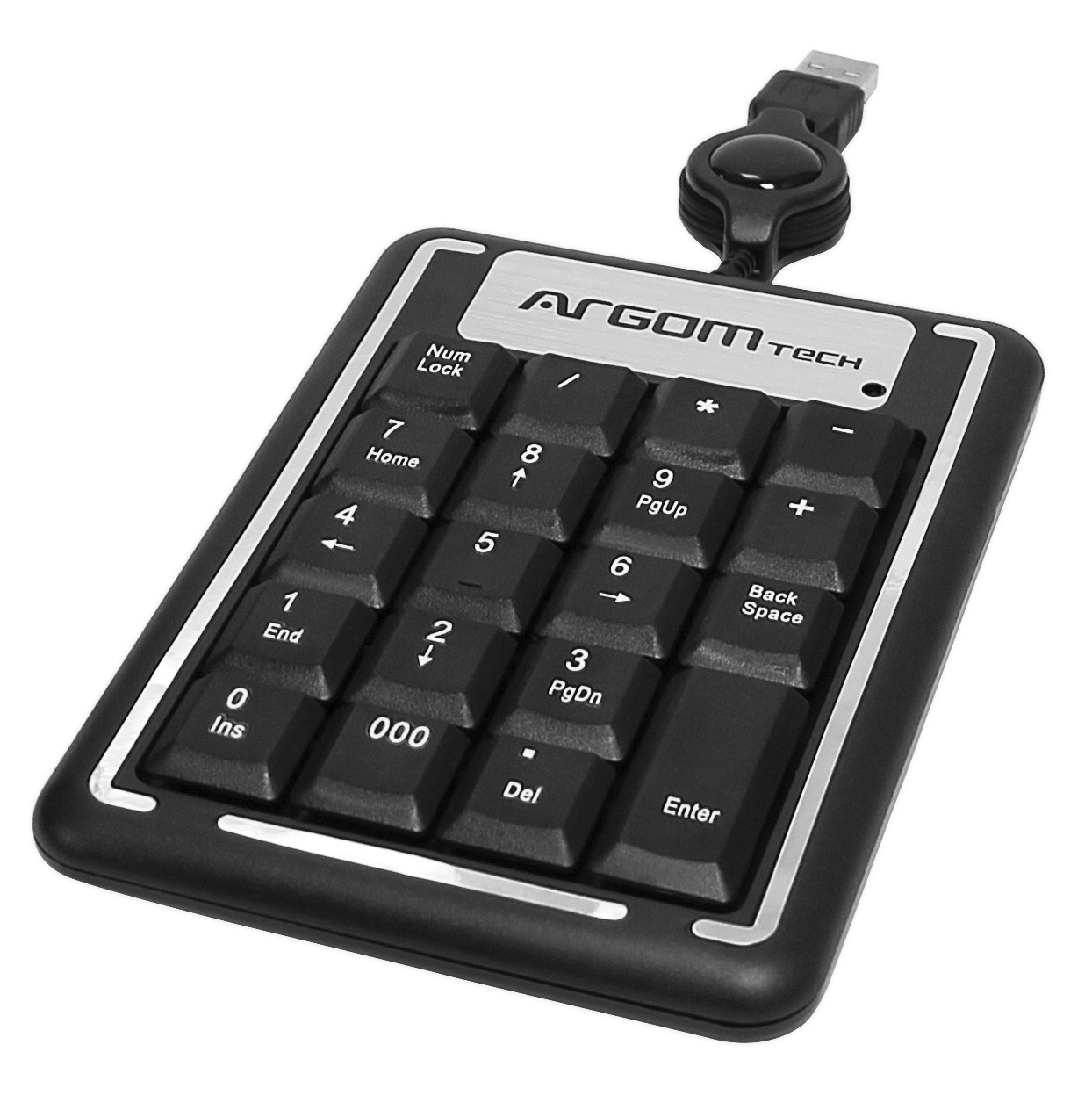 TECLADO NUMÉRICO RETRÁCTIL ARGOM