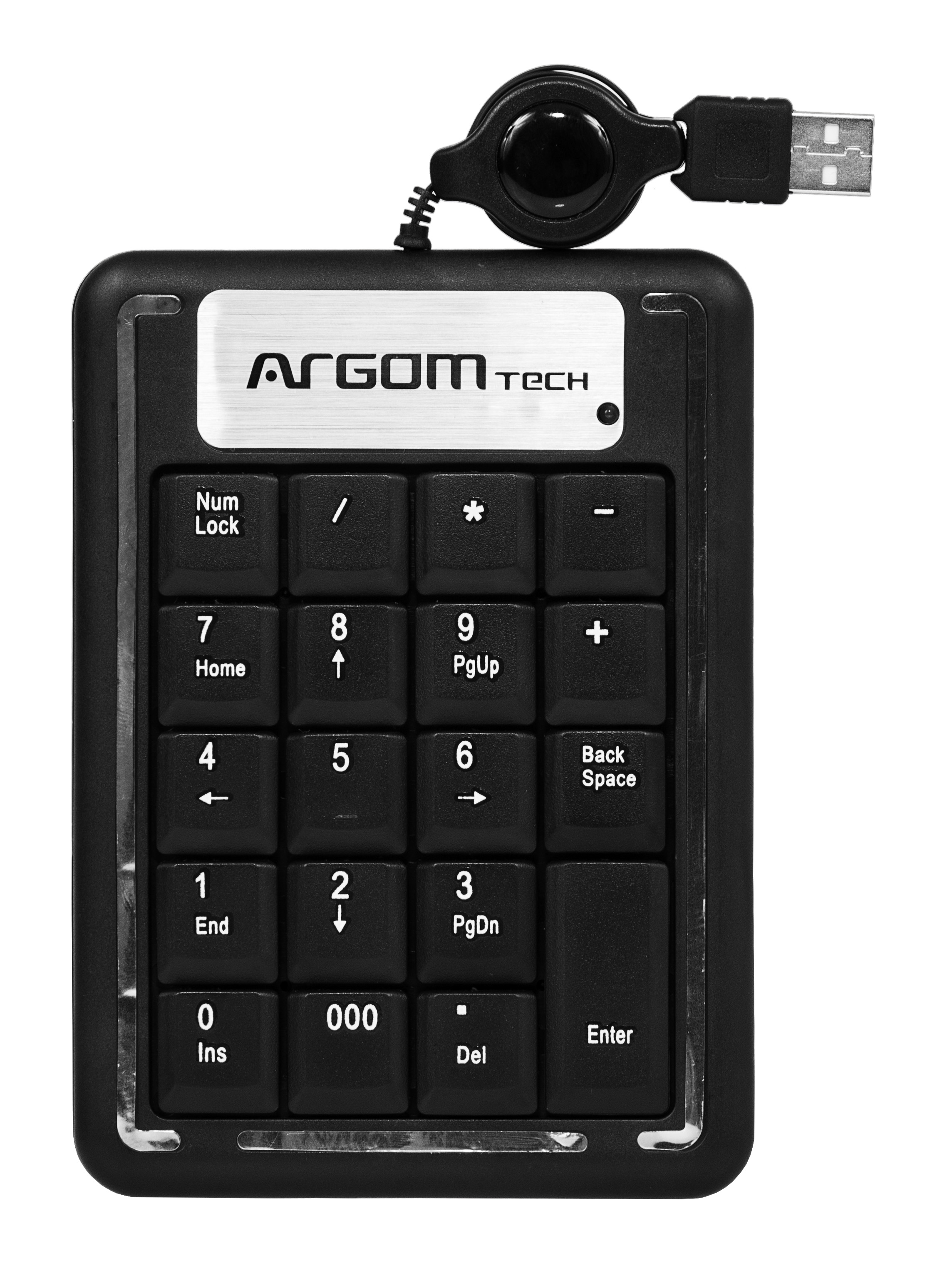 TECLADO NUMÉRICO RETRÁCTIL ARGOM