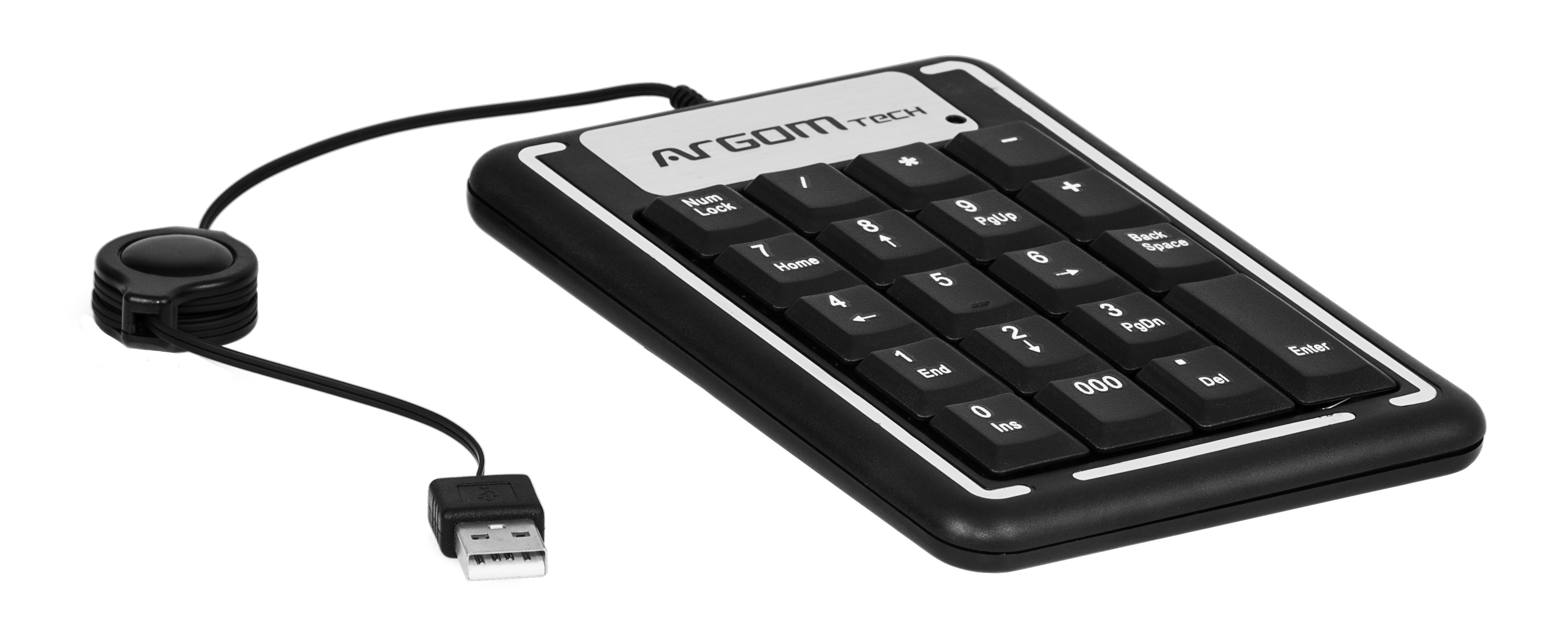TECLADO NUMÉRICO RETRÁCTIL ARGOM