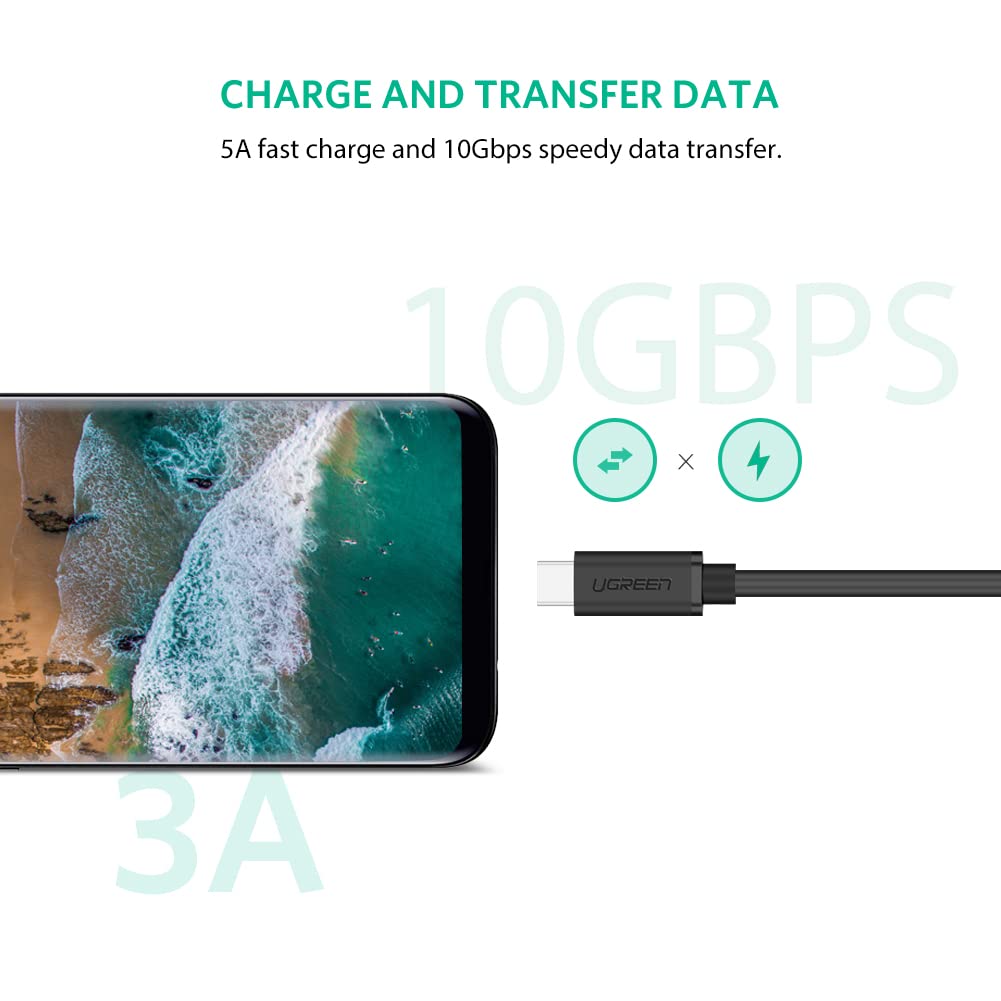 Cable Ugreen 10387 Usb-C Extensor 2m 100W 10Gbps