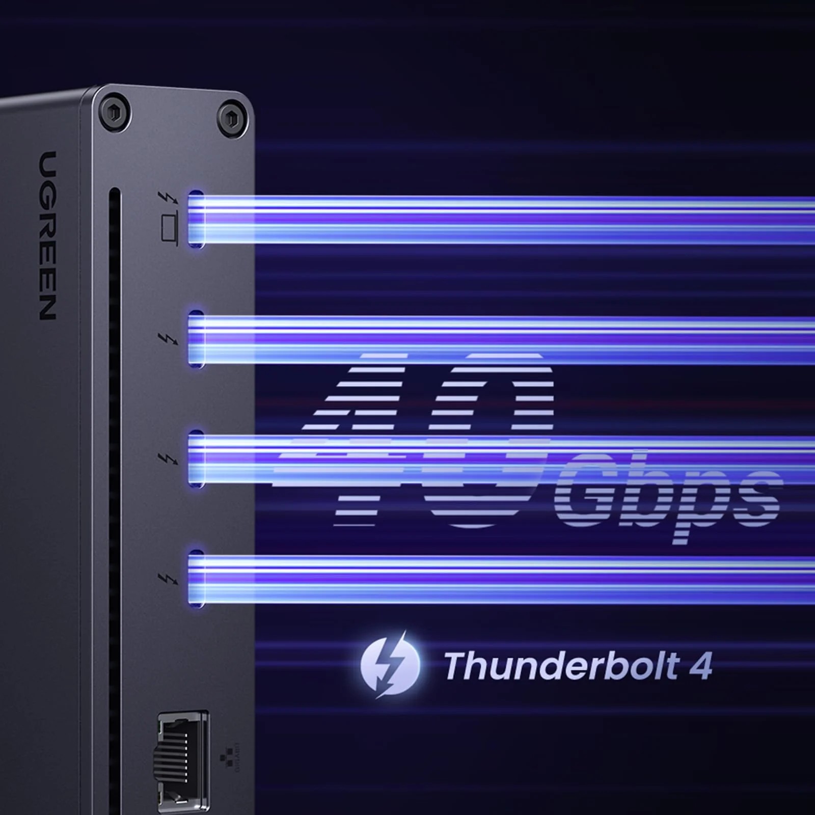 Dock Ugreen Revodok Max 208 TB4 8 En 1 4K 140W
