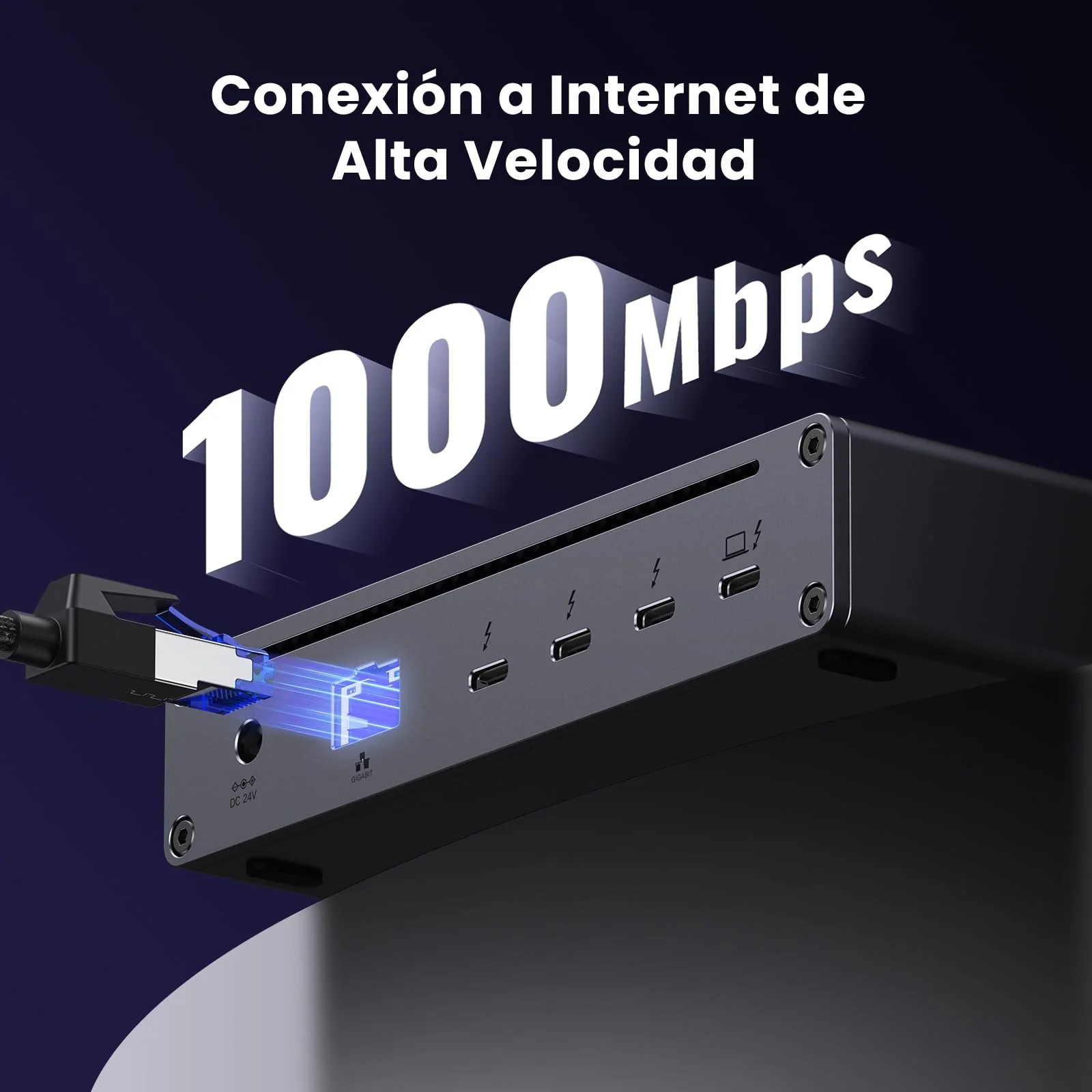 Dock Ugreen Revodok Max 208 TB4 8 En 1 4K 140W